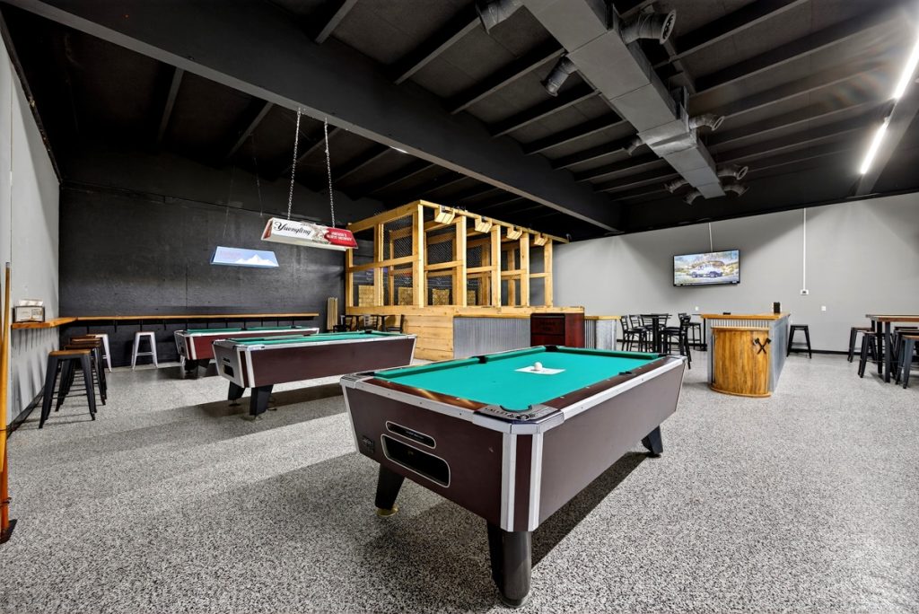 Bowling, axe throwing, delicious food and more at Champion Lanes in Washington, IN.