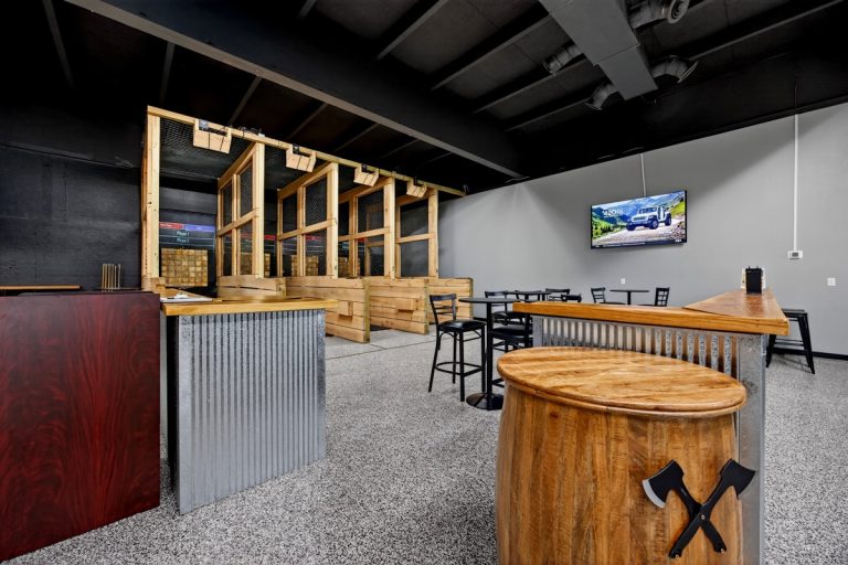 Bowling, axe throwing, delicious food and more at Champion Lanes in Washington, IN.